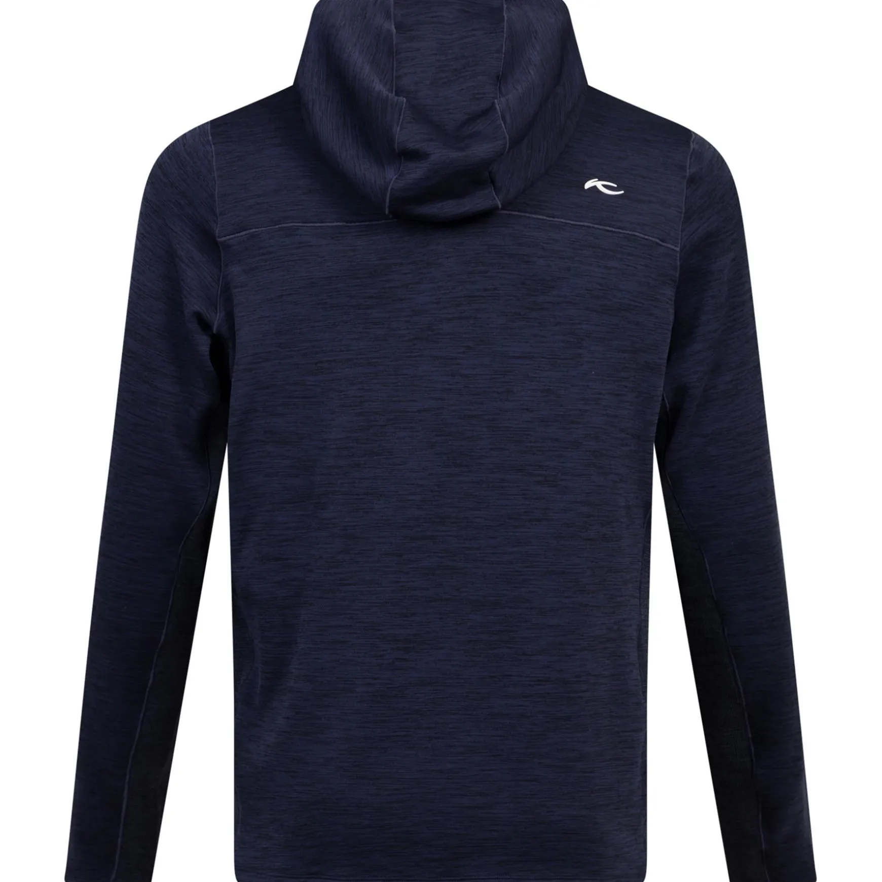 Liam Hooded Half Zip Mid Layer Atlanta Blue