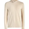 Lightweight French Terry Hoodie Stone
