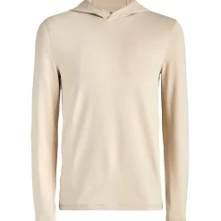 Lightweight French Terry Hoodie Stone