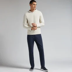 Lightweight French Terry Hoodie Stone