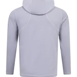 Lightweight French Terry Hoodie Light Heather Grey