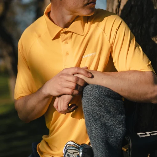 Lightweight Polo Yellow
