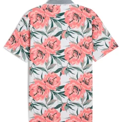 MATTR Beautiful Game Polo White Glow/Red Fire