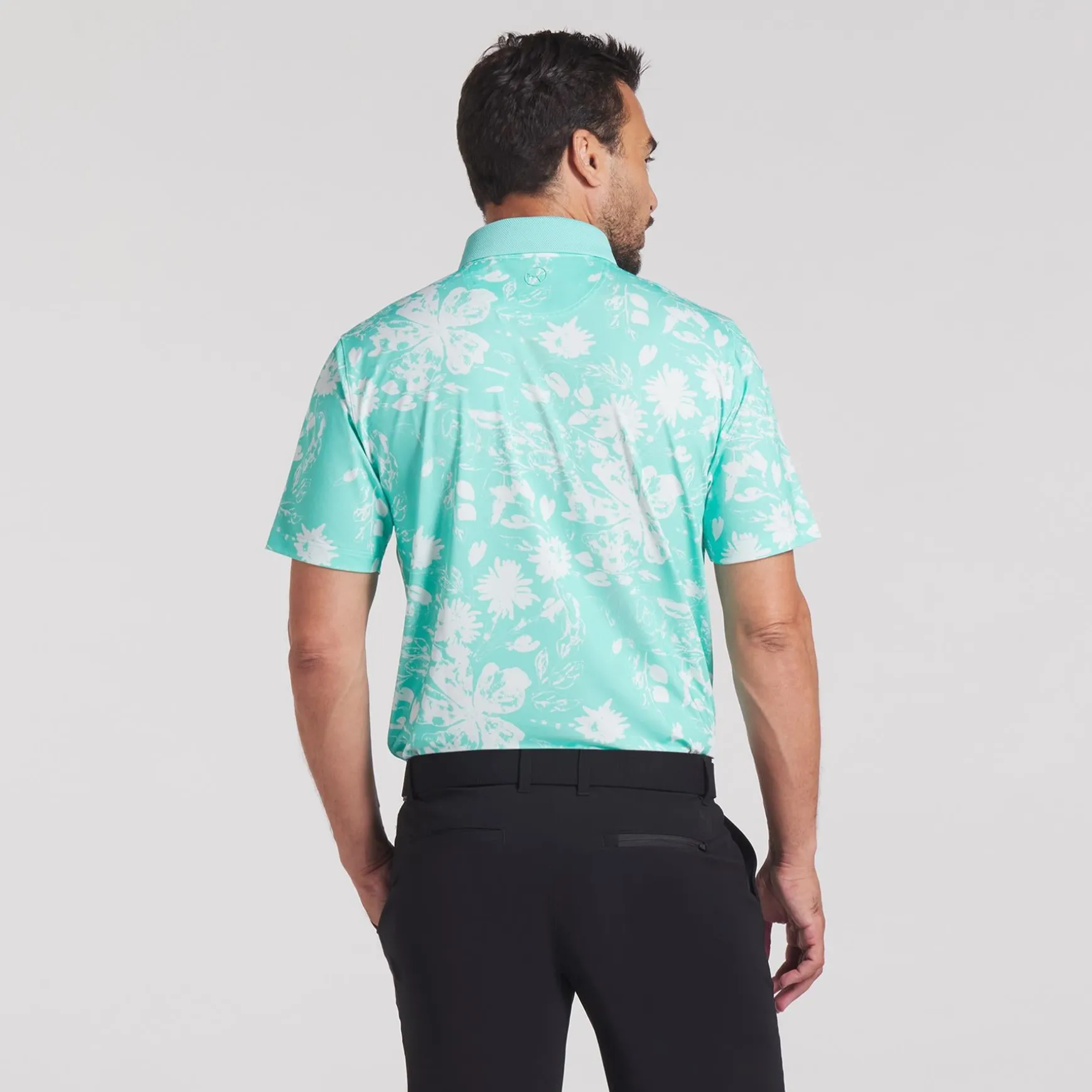MATTR Rose Polo Aquatic/Peaceful Blue