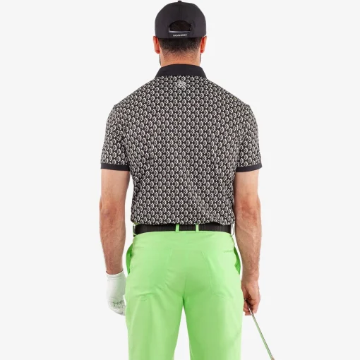 Maxwell VENTIL8+ Polo Black/Fresh Green