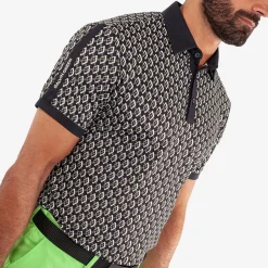Maxwell VENTIL8+ Polo Black/Fresh Green