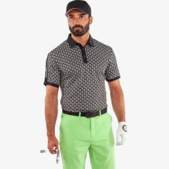 Maxwell VENTIL8+ Polo Black/Fresh Green