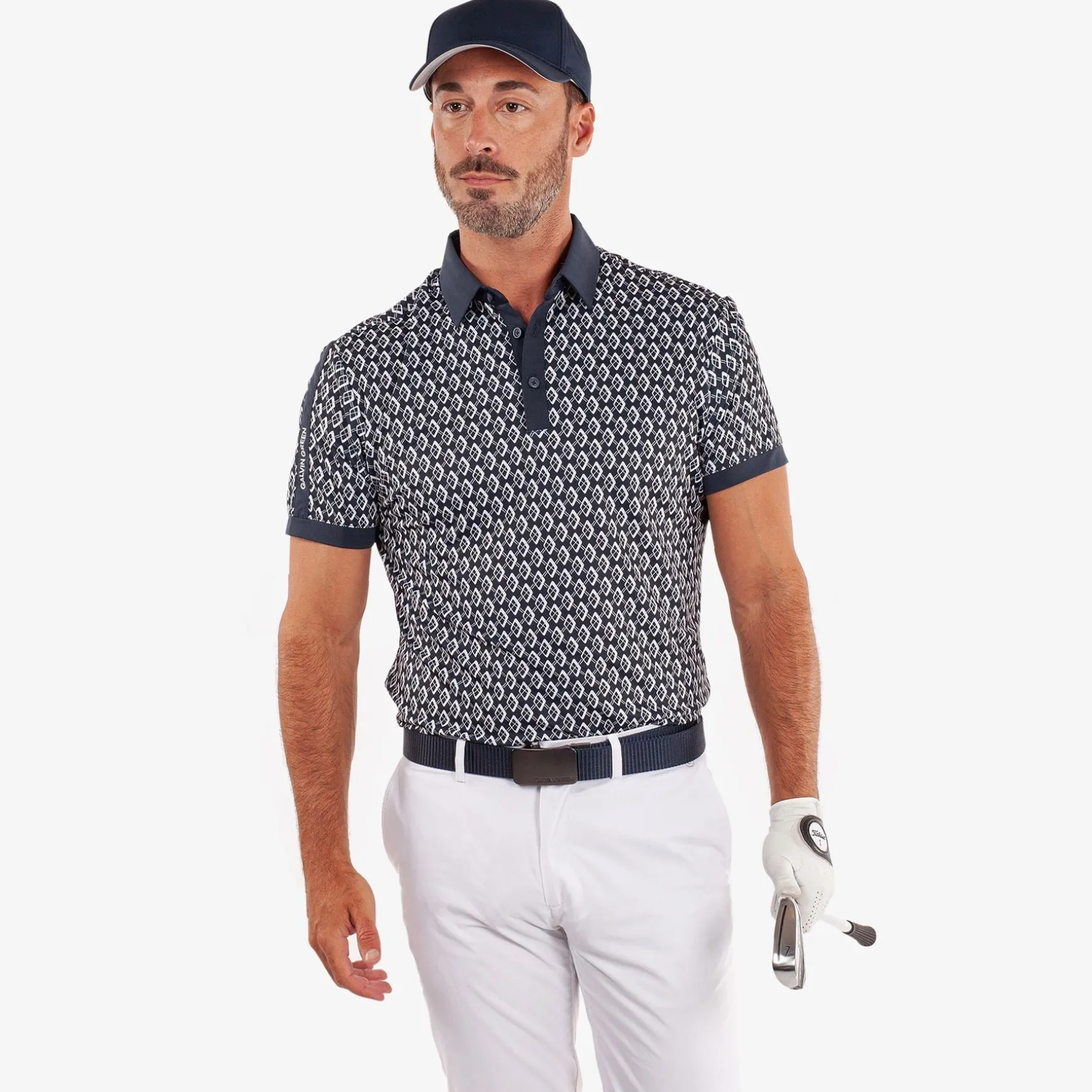 Maxwell VENTIL8+ Polo Navy/Cool Grey