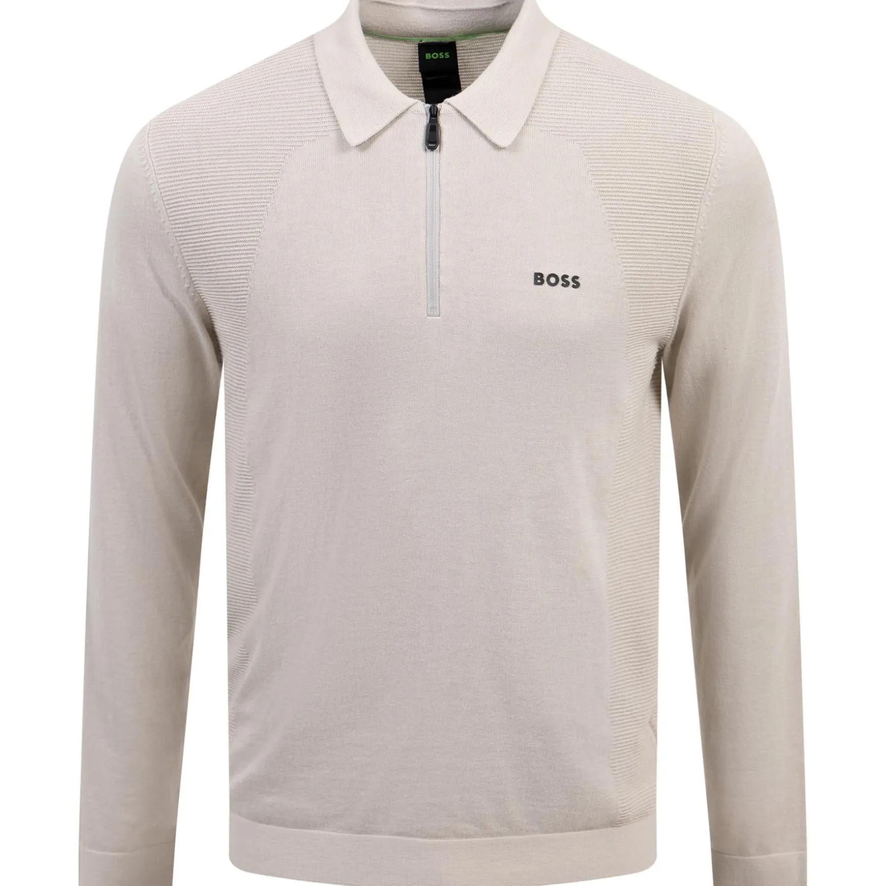 Momentum Lite LS Polo Open Beige