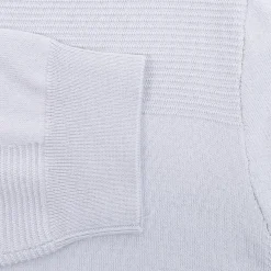 Momentum Quarter Zip Mid Layer Light Grey