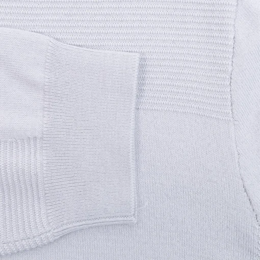 Momentum Quarter Zip Mid Layer Light Grey