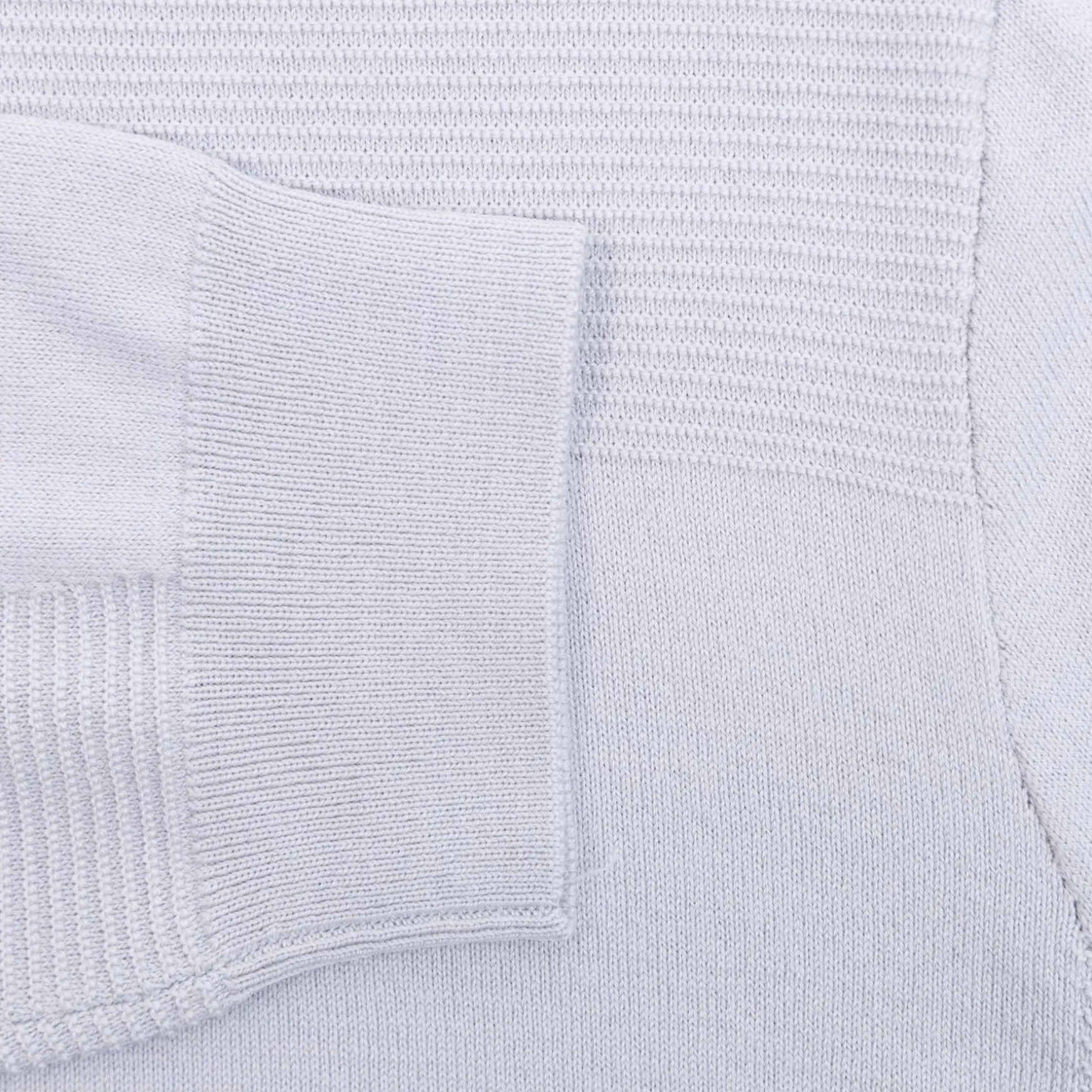 Momentum Quarter Zip Mid Layer Light Grey