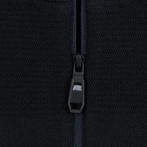 Momentum Quarter Zip Mid Layer Dark Blue