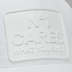 N¬∞1 Cares Patch Perforated Delta Snapback Hat Snow