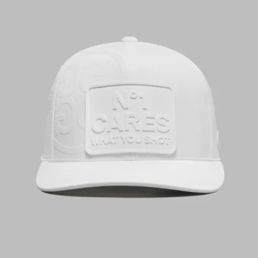 N¬∞1 Cares Patch Perforated Delta Snapback Hat Snow