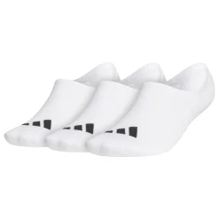 No Show Golf Socks 3 Pairs White