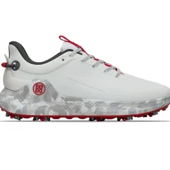 O2 G/LOCK Camo Mid Sole Golf Shoes Snow/Charcoal