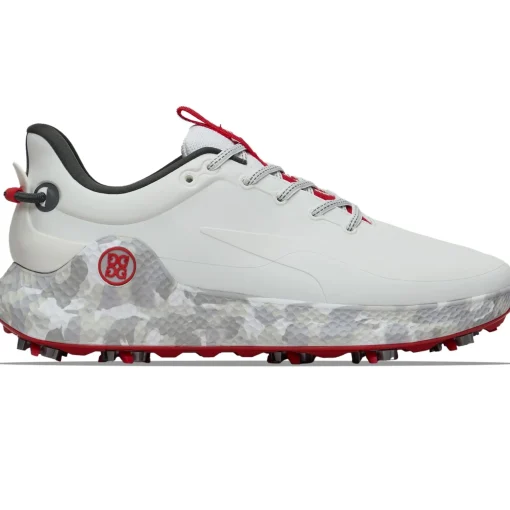O2 G/LOCK Camo Mid Sole Golf Shoes Snow/Charcoal