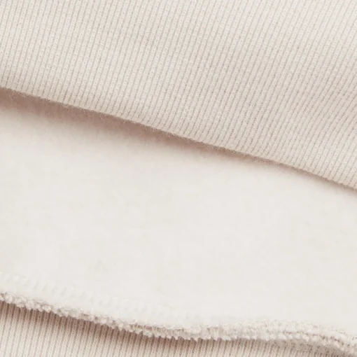 Organic Logo Hoodie Sand