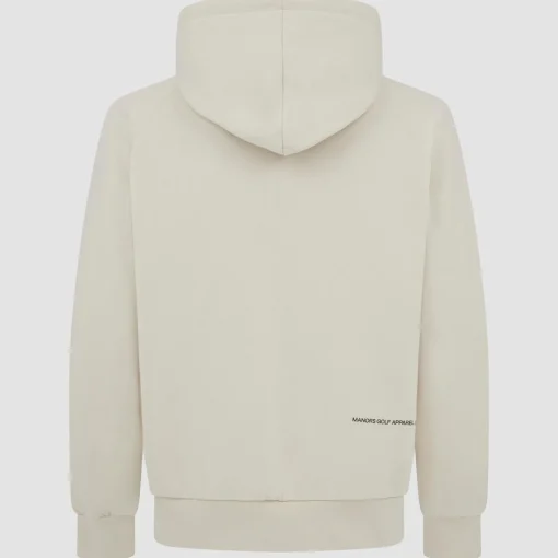 Organic Logo Hoodie Sand