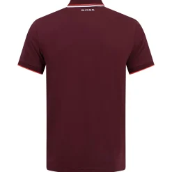 Paddy Pro Cotton Polo Medium Red