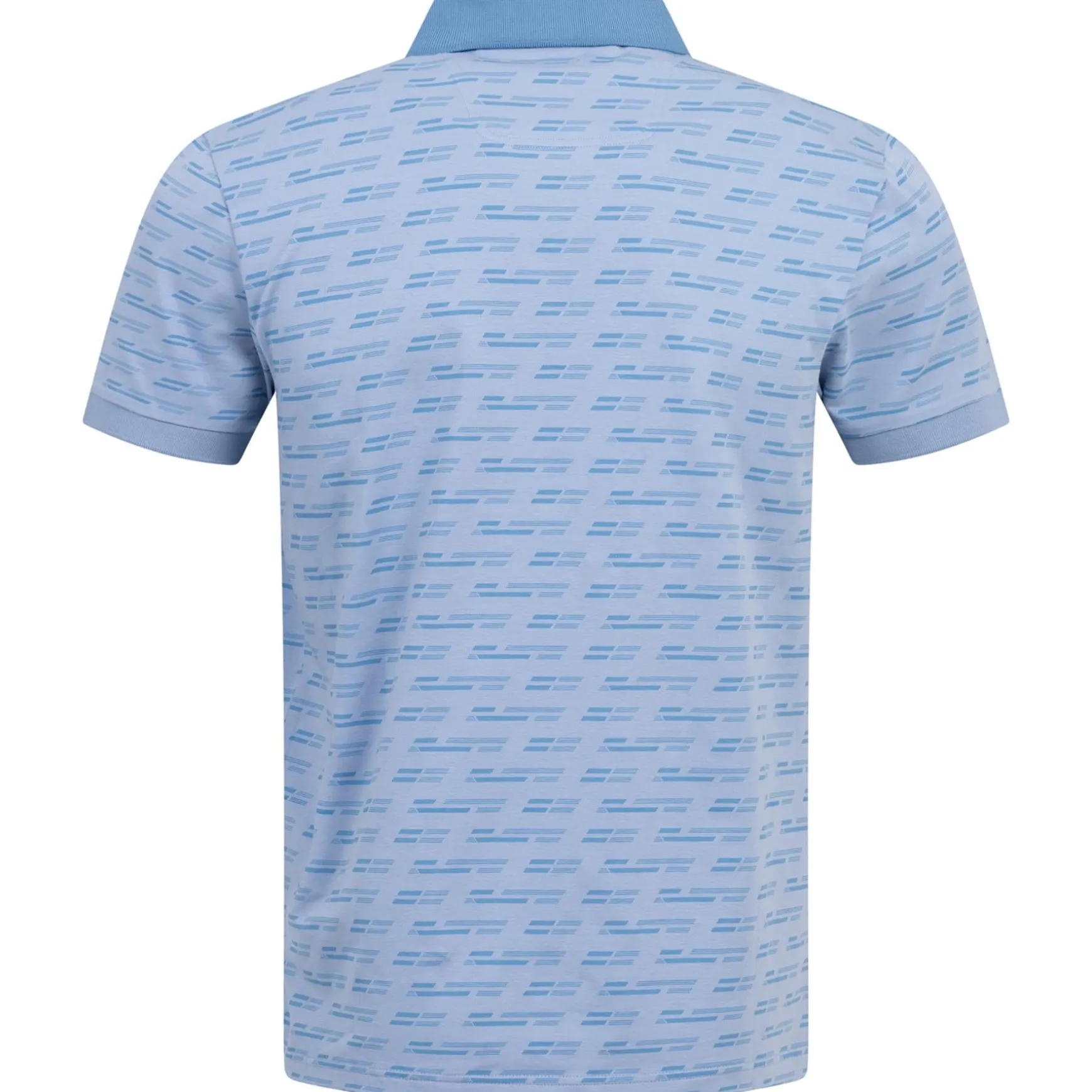 Paddy Tape Polo Open Blue