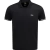 Palle Mesh Polo Black