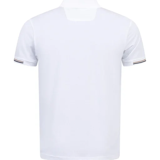 Palle Mesh Polo White