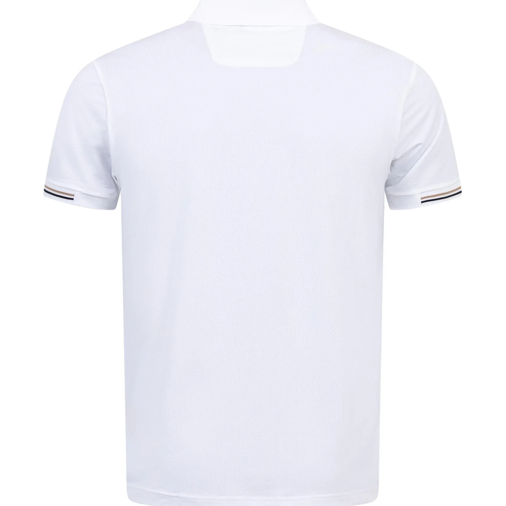 Palle Mesh Polo White