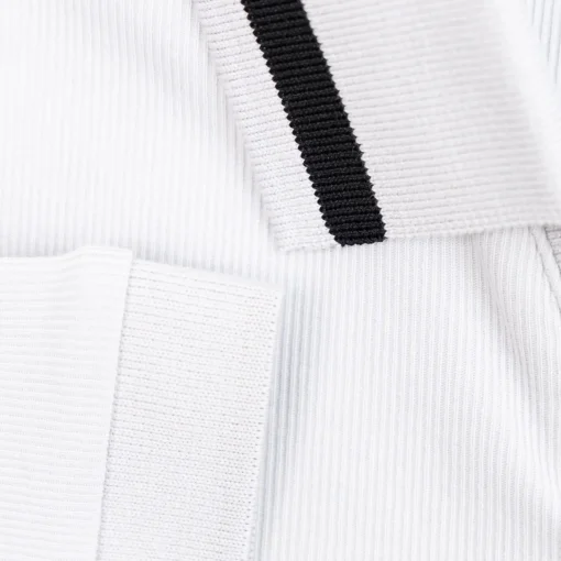 Palle Tape Rib Polo Light Grey