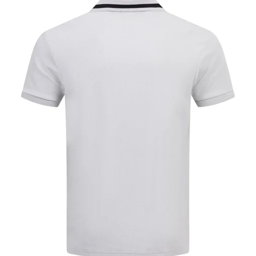 Palle Tape Rib Polo Light Grey