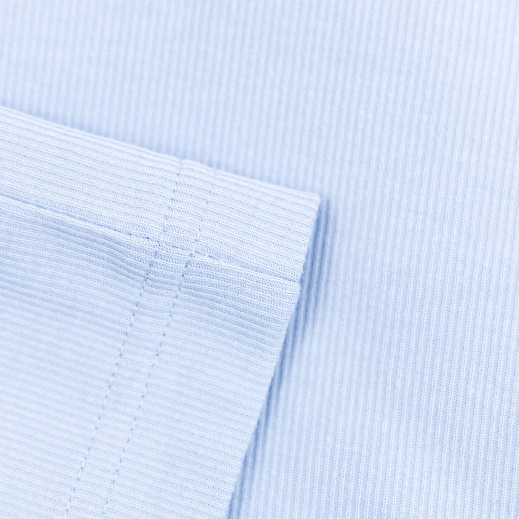 Palle Tape Rib Polo Open Blue