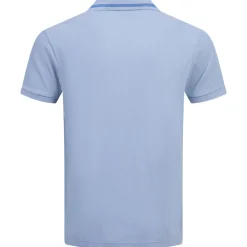 Palle Tape Rib Polo Open Blue