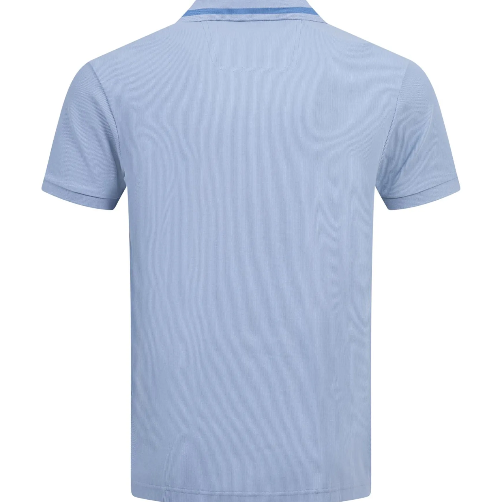 Palle Tape Rib Polo Open Blue