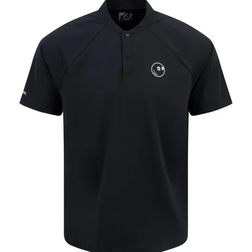 Performance Blade Collar Polo Black