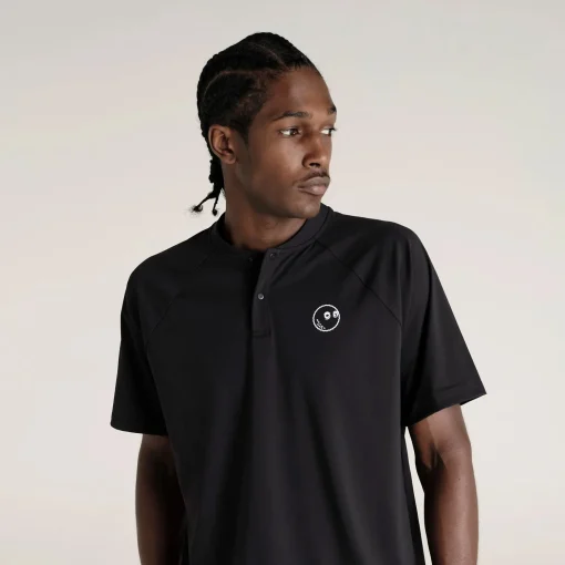 Performance Blade Collar Polo Black