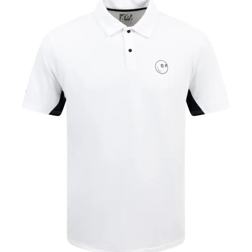 Performance Pique Polo White