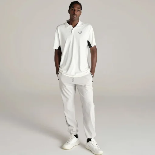 Performance Pique Polo White