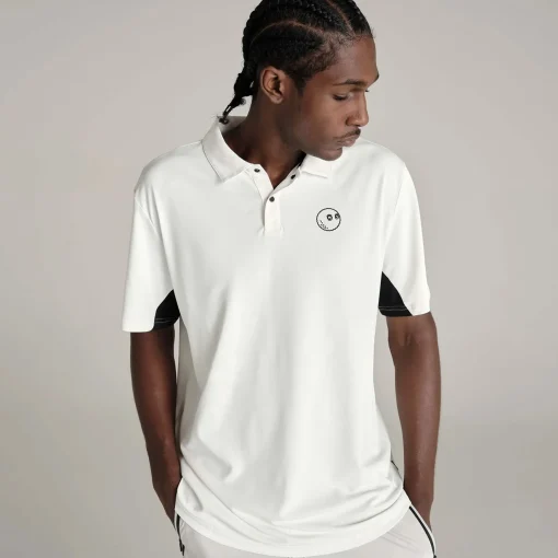 Performance Pique Polo White