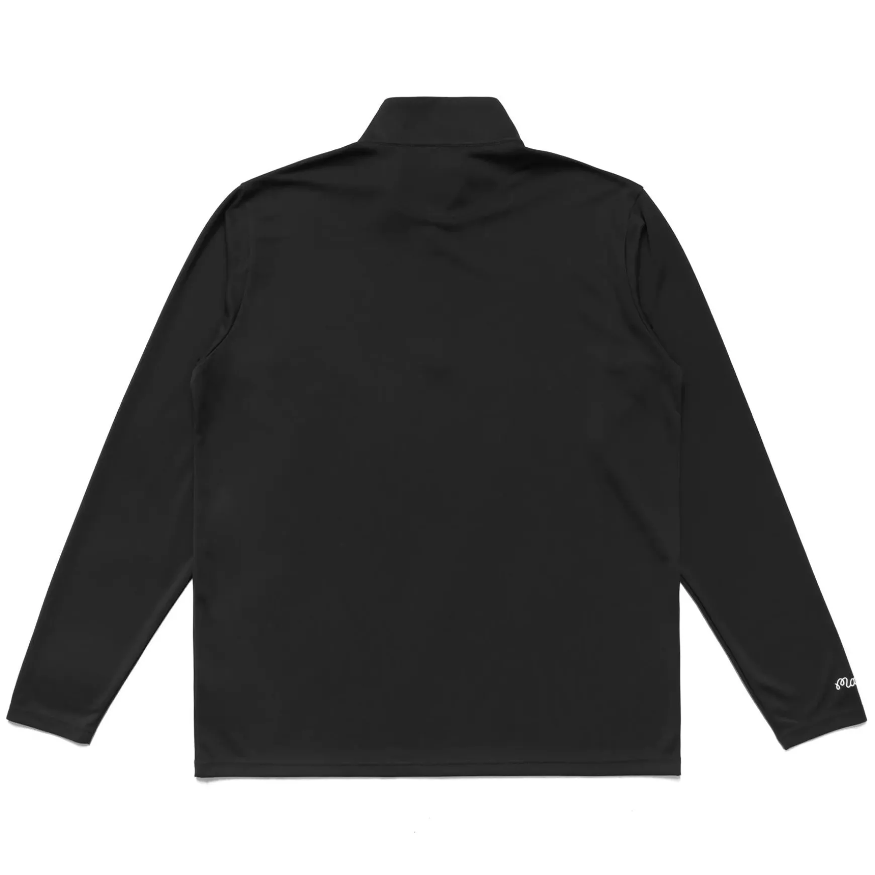 Performance Quarter Zip Mid Layer Black
