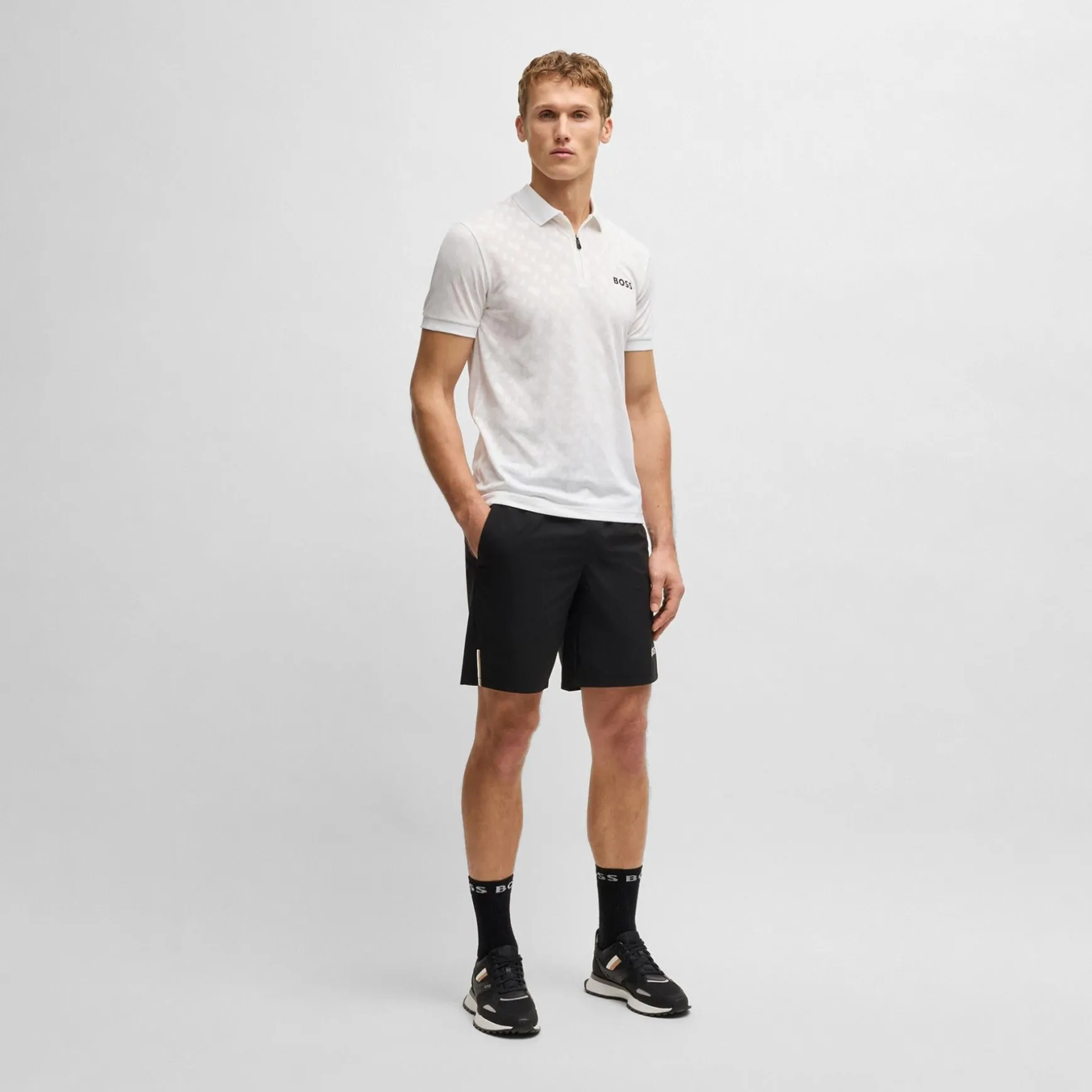 Philix TOC Jacquard Polo White