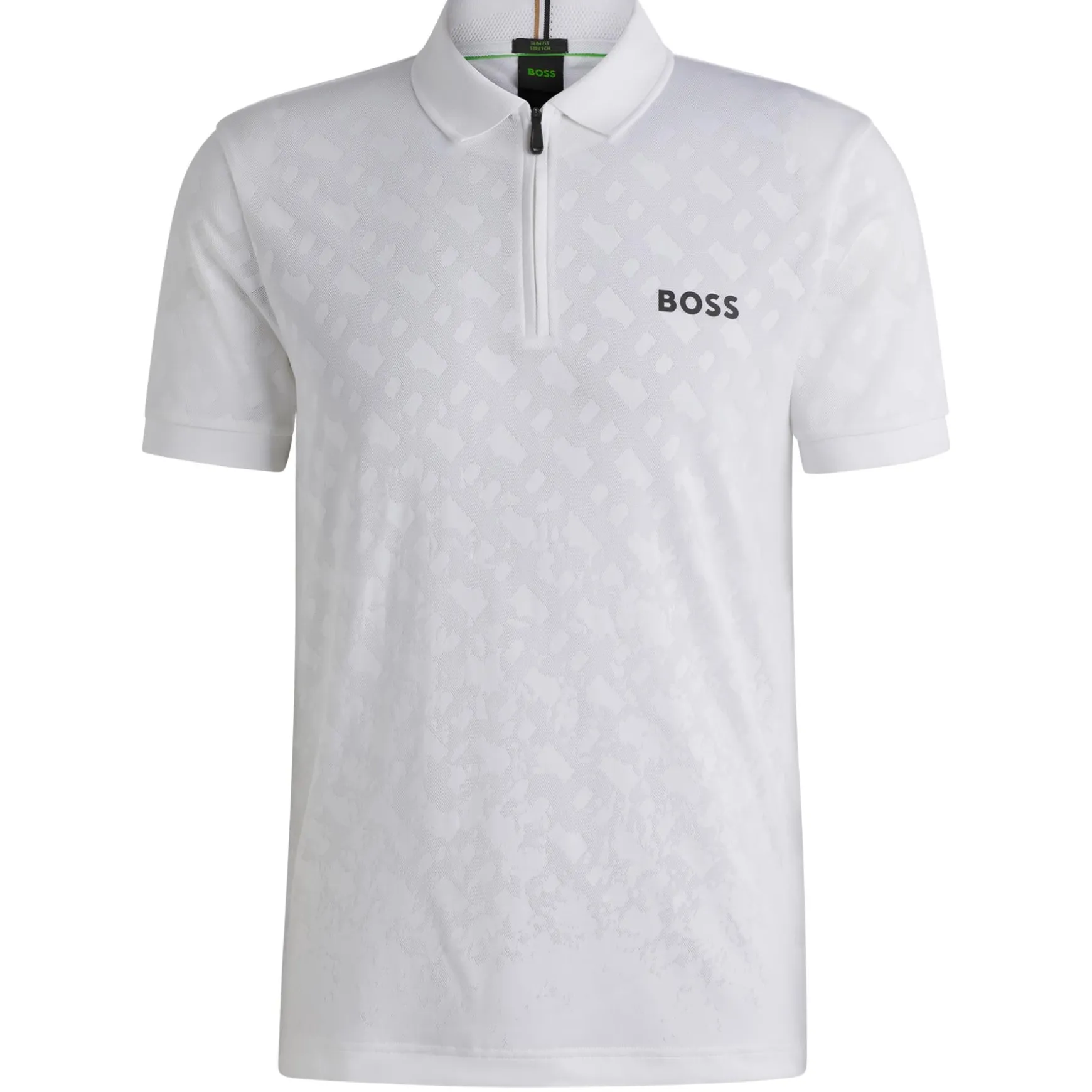 Philix TOC Jacquard Polo White