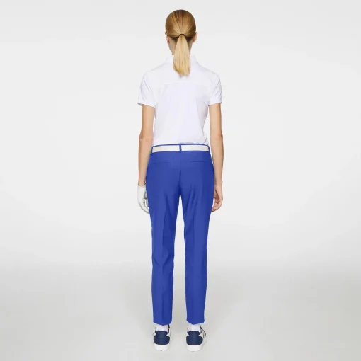 Pia Micro High Stretch Trousers Clematis Blue