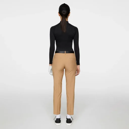 Pia Micro High Stretch Trousers Tigers Eye