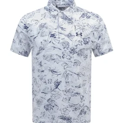 Playoff 3.0 Printed Polo White/Midnight Navy