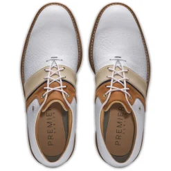 Premiere Series Packard LX Golf Shoes White/Blue/Brown