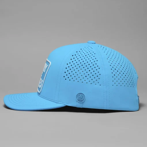 Prey For Birdies Patch Perforated Nylon Snapback Hat Mosaic