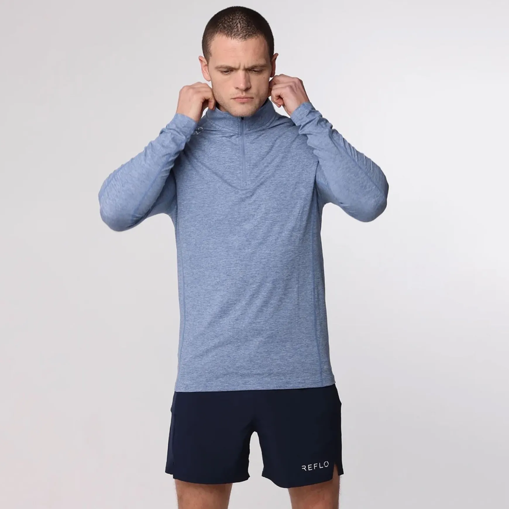 Purus Mid Layer Coronet Blue Marl