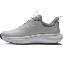 Quantum Golf Shoes Grey/White/Purple