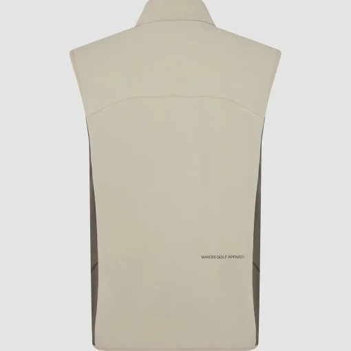 Quarter Zip Tech Gilet Greige